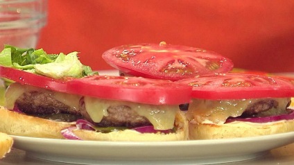 Acasă fast food cum să gătești un hamburger suculent, canal TV 360