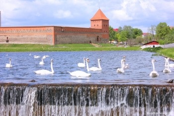 Palatul Puslovsky (Castelul Kosovsky) din site-ul Foto Kossovo - cum ajungem acolo pe hartă