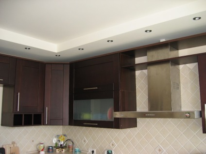 Două niveluri de tavan în bucătărie (39 poze) cum să faci o montaj-te, instrucțiuni, fotografii și