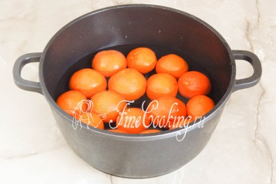 Gem mandarin - recept fotókkal (mandarin) Gem mandarin - a recept egy fotó