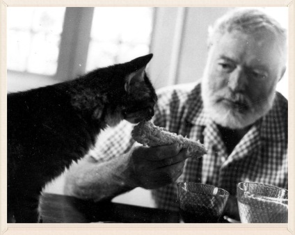 Ernest Hemingway és a macskák (cat és színésznő) Ernest Hemingway és a macskák
