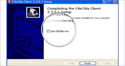 Programul de instalare tutorial Filezilla