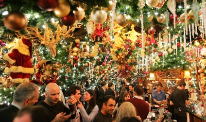 Képek a hogyan díszítik az étterem az új évre