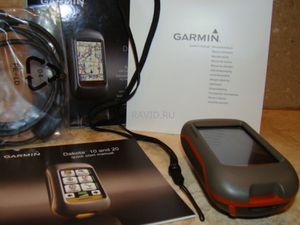 GPS navigator garmin dakota 20 - recenzie, recenzii, test, video, ravid