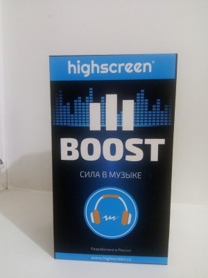 Highscreen boost 3 revizuirea și testarea performanței smartphone-urilor