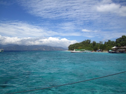 Cum se ajunge la Gili Meno - zbor de la Bali, transfer pe insula