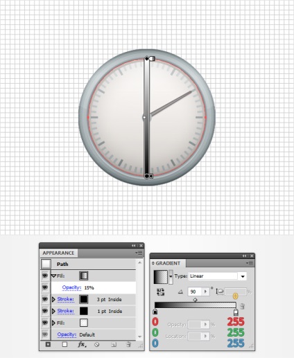 Cum de a desena un cronometru în ilustrator