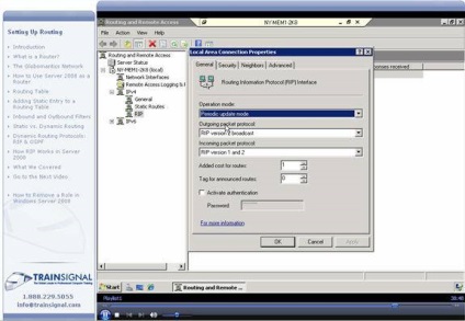 Cum se configurează ip-rutarea în serverul Windows 2008