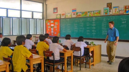 Как да стигнем преподавател по английски език в Тайланд