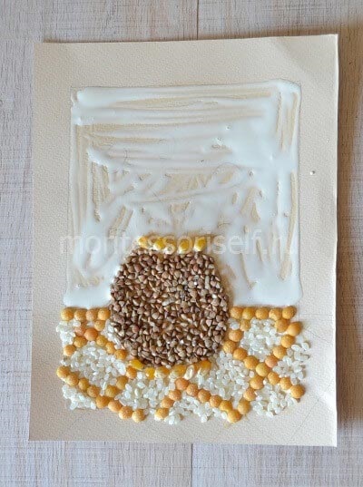 Imagine de cereale cu propriile mâini clasă maestru cu fotografie