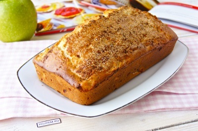 Cake almával - lépésről lépésre recept, hogyan kell főzni fotókkal