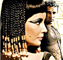 Cleopatra, Julius Caesar și Mark Anthony