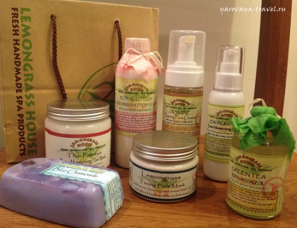 Casa Lemongrass din Phuket revizuirea produselor cosmetice thailandeze