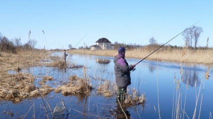 Pescuitul de pește în primăvara, vara și toamna, tehnica de pescuit