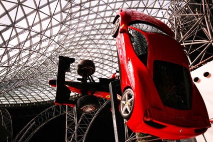 Cel mai bun parc de distracții din Abu Dhabi Ferrari Park (ferrari)