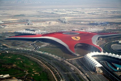Cel mai bun parc de distracții din Abu Dhabi Ferrari Park (ferrari lume)