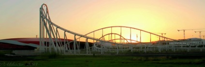 Cel mai bun parc de distracții din Abu Dhabi Ferrari Park (ferrari)