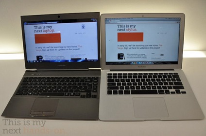 MacBook Air ellen ultrabooks az ablakokat, - hírek a világ alma