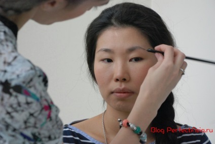 Make-up nyíl az ázsiai arc, egy blog a divat és a szépség a keleti
