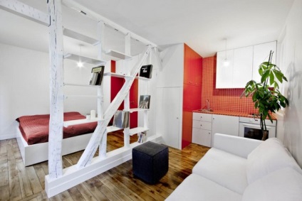 Furnizarea unui apartament cu o cameră, cum să ridici mobilierul de dimensiuni mici într-o încăpere