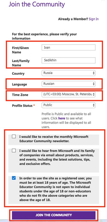 Nemzetközi program microsoft tanár-szakértő