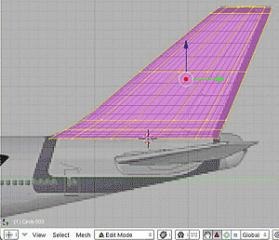 Simularea modelului Boeing 747-400 conform desenului