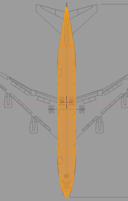 Modelarea unui avion în blender 1