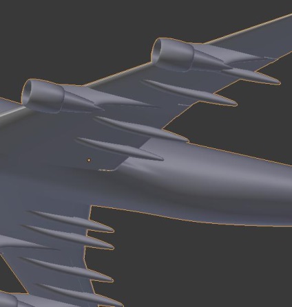 Modelarea unui avion în blender 1