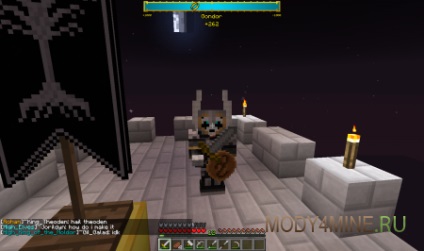 Mod vonalzó gyűrűk Minecraft 1 (Minecraft) A gyűrűk ura mod Minecraft 1