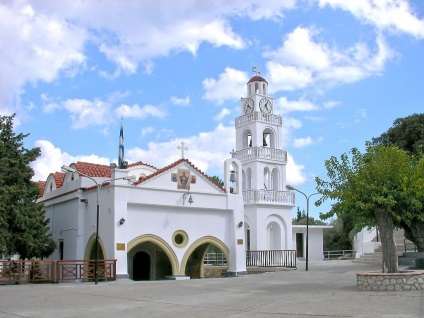 Mănăstirea tsambika Lindos, Rhodos, Lindos