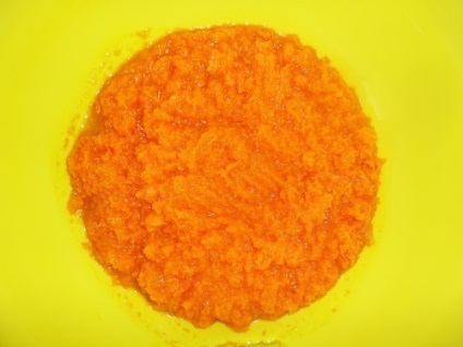 Carrot cookie, rețetă cu fotografie