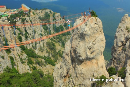 Pe telecabina ai-petri, călătorii și turism