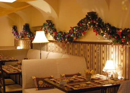 Karácsonyi dekoráció és díszítés Kazan, irodák, különteremmel, kávézók, éttermek, bárok és