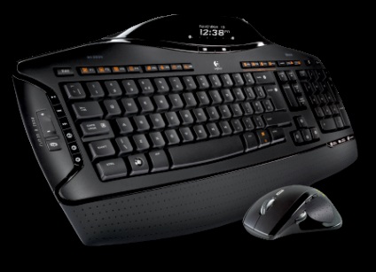 Privire de ansamblu asupra desktop-ului fără fir logitech mx 5500 (mouse-ul tastaturii)