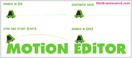 Áttekintés Motion Editor (szerkesztő-mozgás), flash animáció és tervezési (animáció különböző tulajdonságok) Áttekintés mozgás szerkesztő (editor-in mozgás), flash animáció és tervezés