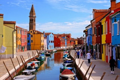 A sziget a velencei lagúna Burano és Torcello (Torcello) A sziget a velencei lagúna Burano és Torcello