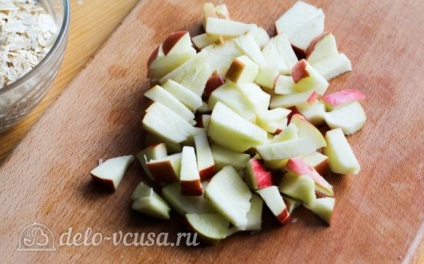 Terci de ovăz cu mere cu rețetă cu foto - pas cu pas gătit fulgi de ovăz cu mere pe lapte