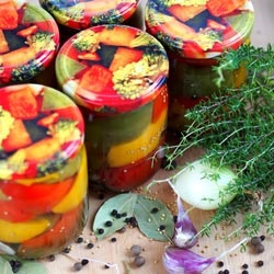 Paprika téli receptek fotókkal (lecsó, töltött paprika zöldségekkel, sült, pácolt,