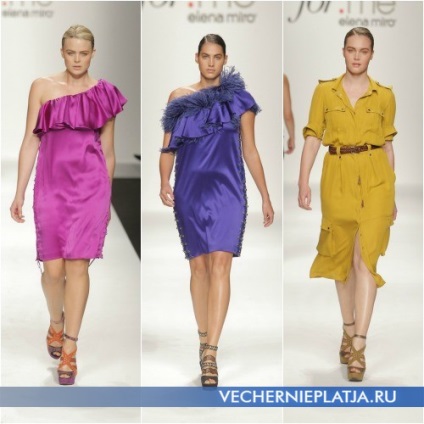 Rochii pentru întreaga colecție 2013 de elena miro primăvara-vara 2013 (foto și recenzie), rochii de seară