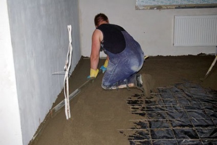 Instrucțiuni detaliate pentru izolarea pardoselii din beton