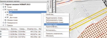 Calcularea adâncimilor de bine cu ajutorul funcționalității de bază a pachetului software autocad civil 3d și ms