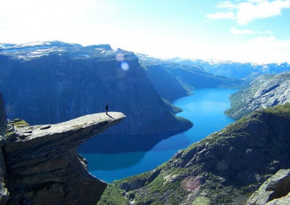 Excursie pe jos pentru a troll limba în Norvegia Tot ce trebuie să știi, să nu fie prins, lumea aventurii