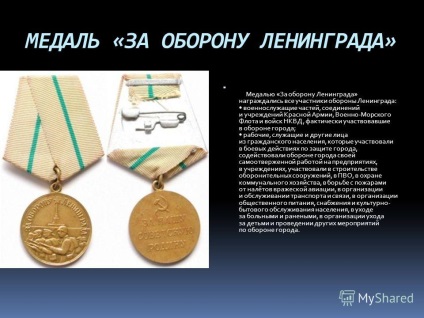 Prezentare pe tema medaliei și ordinului
