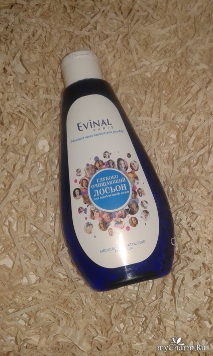 Problema pielii cu evinal nu este o problemă! Evinal Deep Cleansing Lotion pentru piele cu probleme