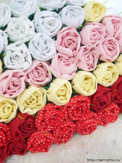 Roses szövet (szövet) Roses egy szövetből