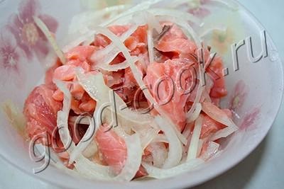 Salata de somon afumat și roșii - rețete de casă cu fotografii pas cu pas!