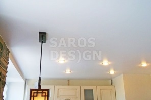 Satin stretch plafoane saros design