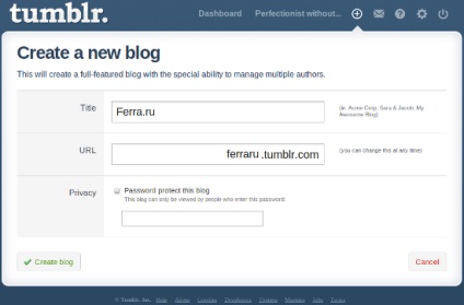 Site-ul zilei tumblr - wordpress killer pentru epoca web 2