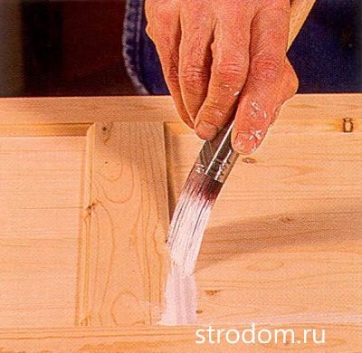 Secretele de vopsire a produselor din lemn