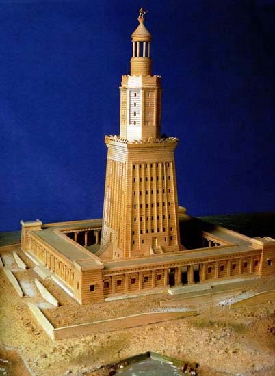 Seven Wonders of the World Alexandriai világítótorony